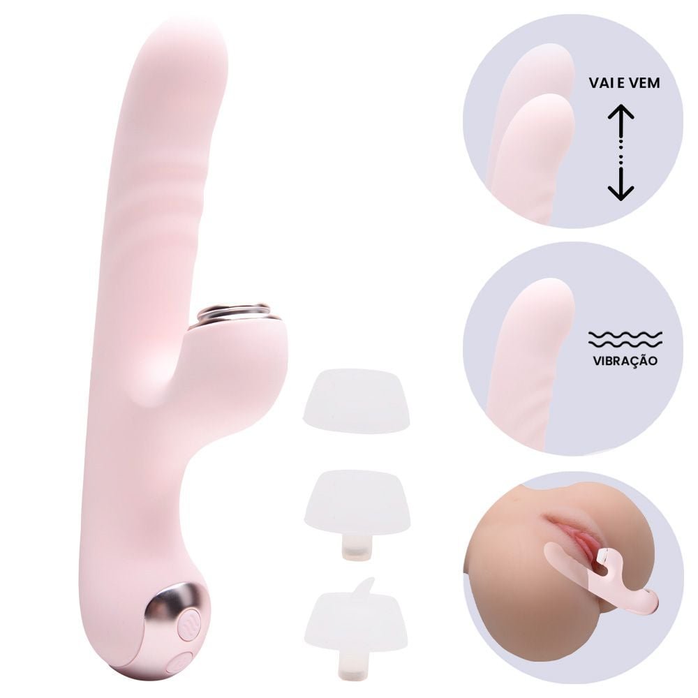 Vibrador Com Pulsação Vai Vem Dj Sona Sexy Import