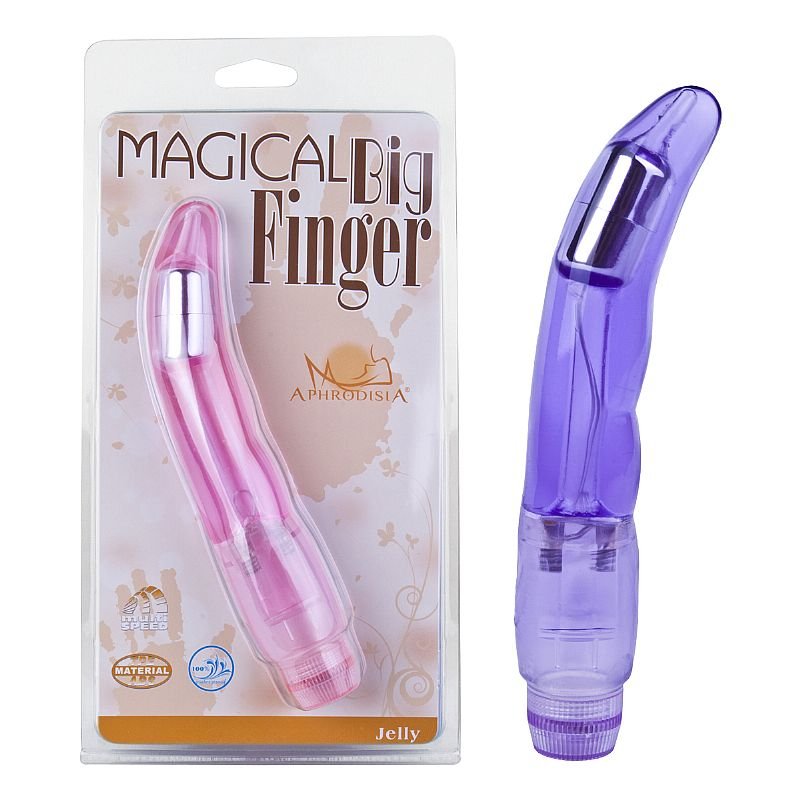 Vibrador Cristal G-Spot - Vibração na Ponta - Aphrodisia