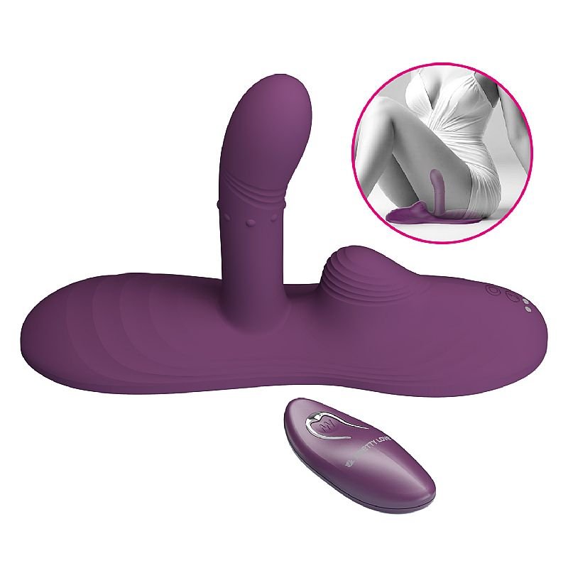Vibrador de Cadeira com dedilhar e Aquecimento - Pretty Love