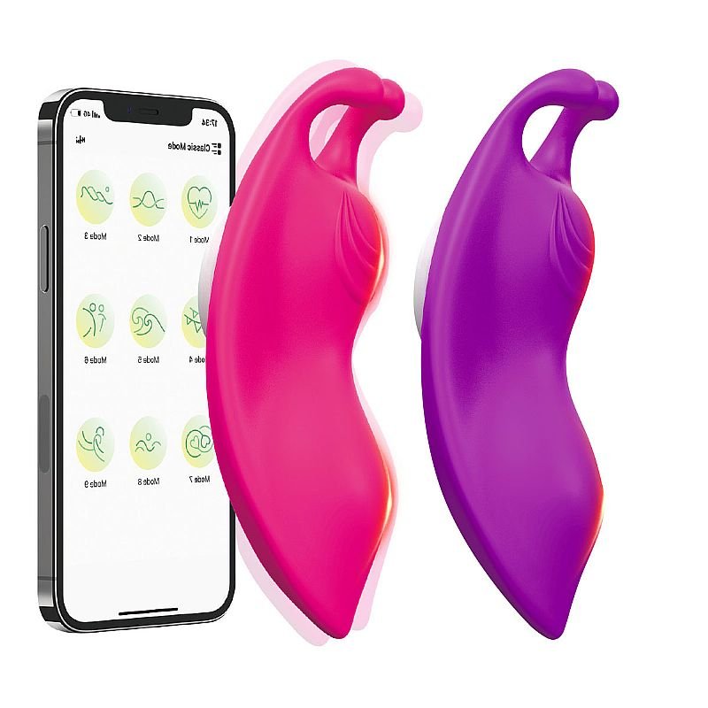 Vibrador de Calcinha - Borboleta Buzzy - via APP - À Longa Distância