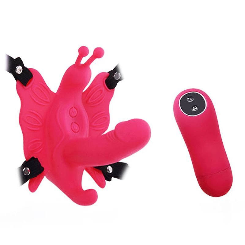 Vibrador de calcinha - Borboleta Ultra Passionate Soft Touch + Controle sem Fio - Pretty Love