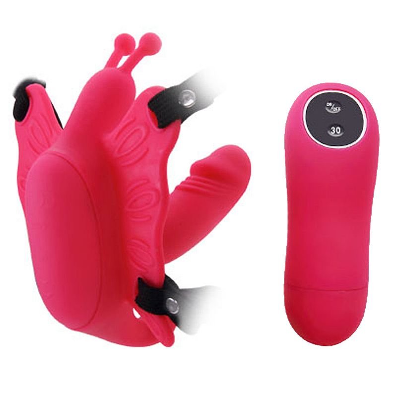 Vibrador de calcinha - Borboleta Ultra Passionate Soft Touch + Controle sem Fio - Pretty Love