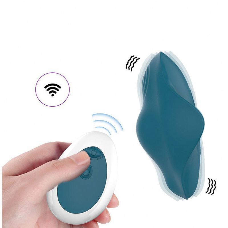 Vibrador de calcinha com Controle - Recarregável - Xocoo - Green Baby - Rosa