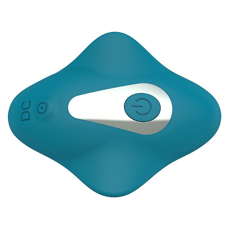 Vibrador de calcinha com Controle - Recarregável - Xocoo - Green Baby - Verde Escuro
