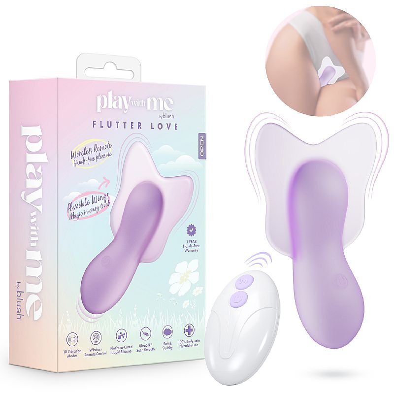 Vibrador de Calcinha com Controle Remoto - Play with Me - Blush