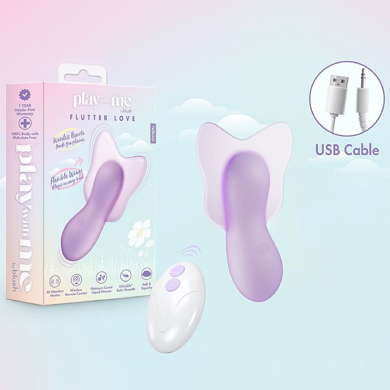 Vibrador de Calcinha com Controle Remoto - Play with Me - Blush