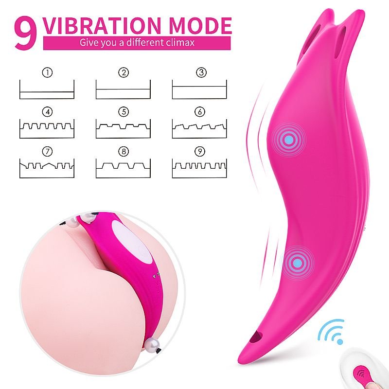 Vibrador de calcinha Com controle Remoto - Rebecca-RCT S-Hande - Roxo