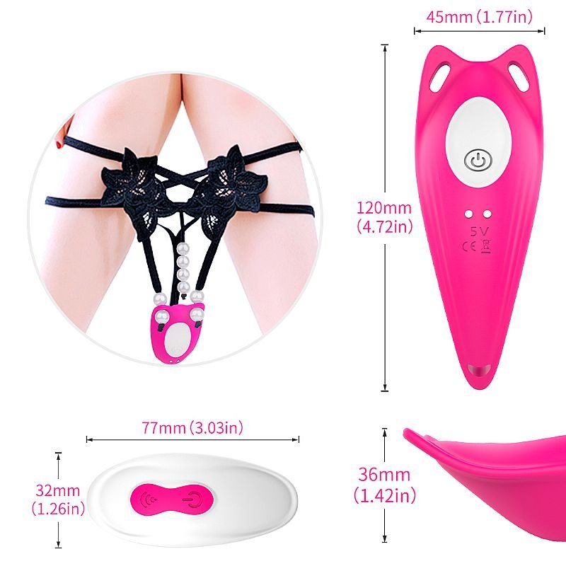 Vibrador de calcinha Com controle Remoto - Rebecca-RCT S-Hande - Roxo