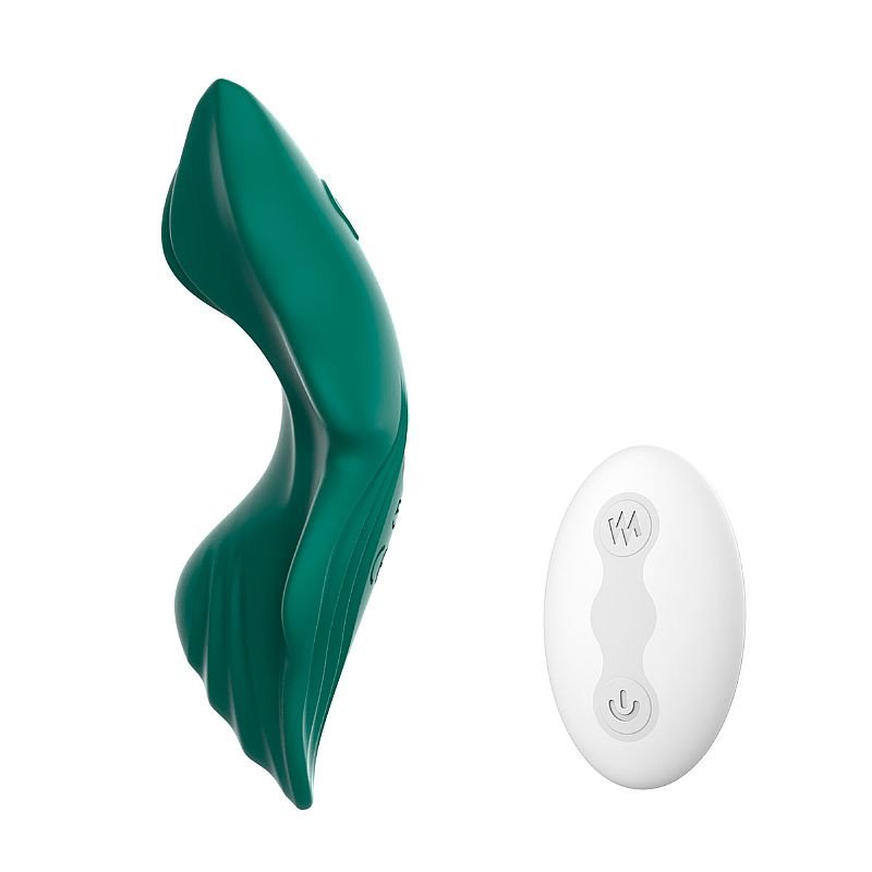 Vibrador de Calcinha com Controle Remoto - Selim - Verde
