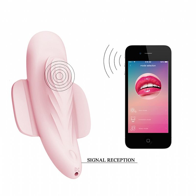 Vibrador de calcinha - com Controle Remoto - Wireless e APP para Smartphone - Pretty Love