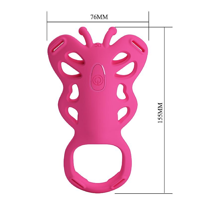Vibrador de Calcinha de Borboleta - via APP - À Longa Distância - Pretty Love