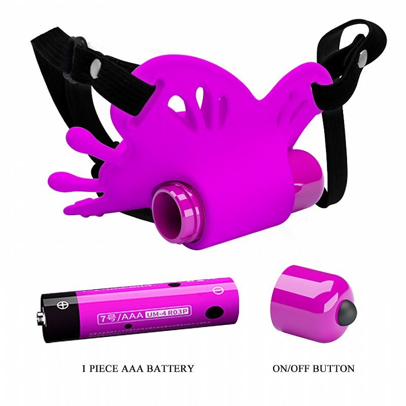 Vibrador de calcinha - Formato de Borboleta ( Estilo Cinta ) - Sloane - Pretty Love