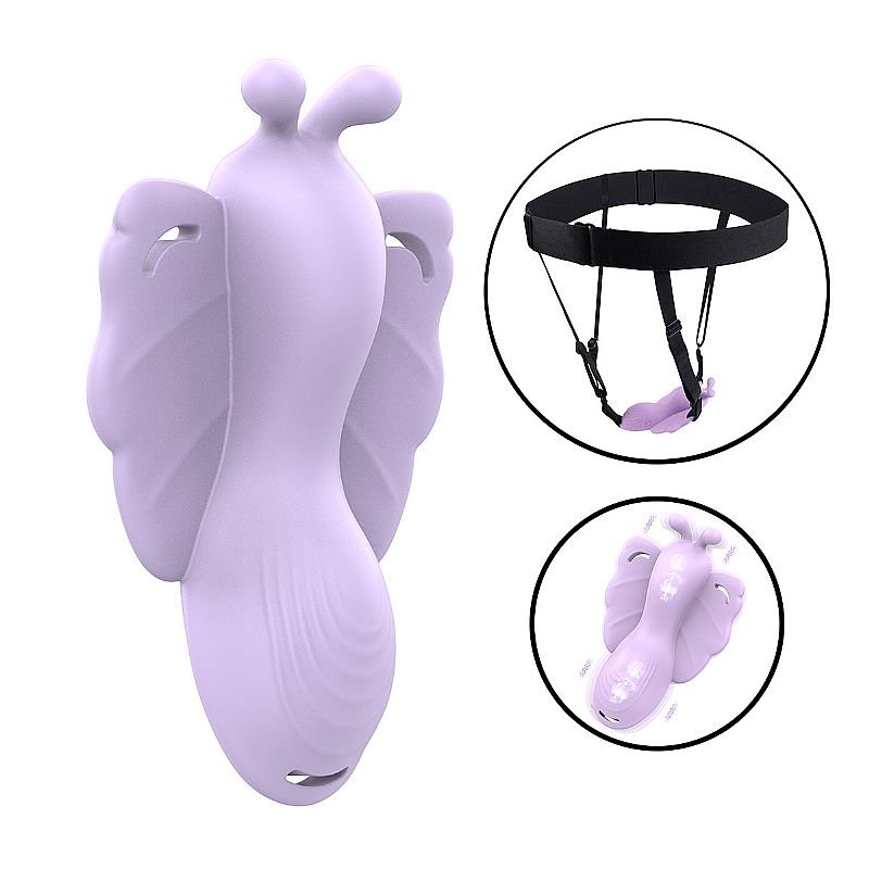 Vibrador de Calcinha - Formato de Borboleta - Sora - À Longa distância App