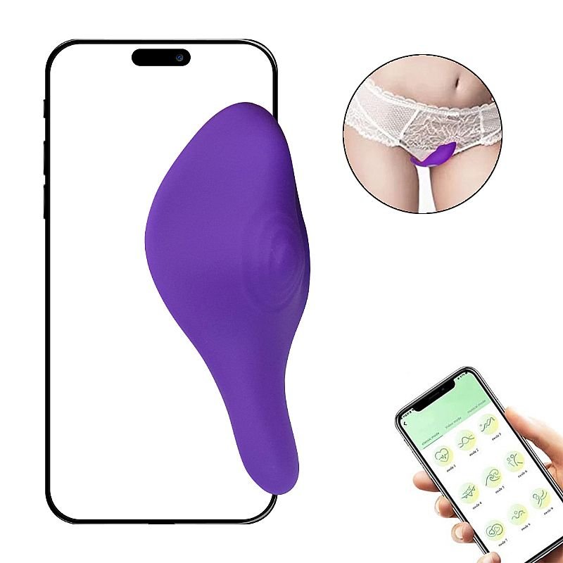 Vibrador de Calcinha - Invisible Wearable À Longa distância - App