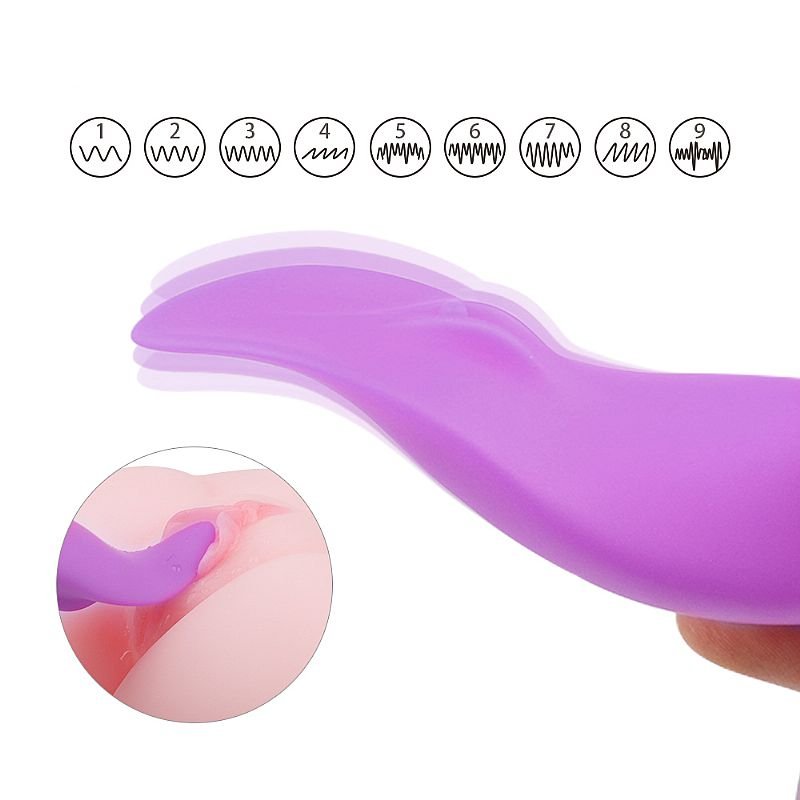 Vibrador de Calcinha - Kissme - S-Hande - Roxo