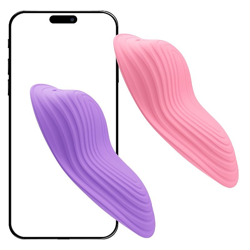 Vibrador de Calcinha - Little Pea - 9,2 x 3,5cm - App - Rosa