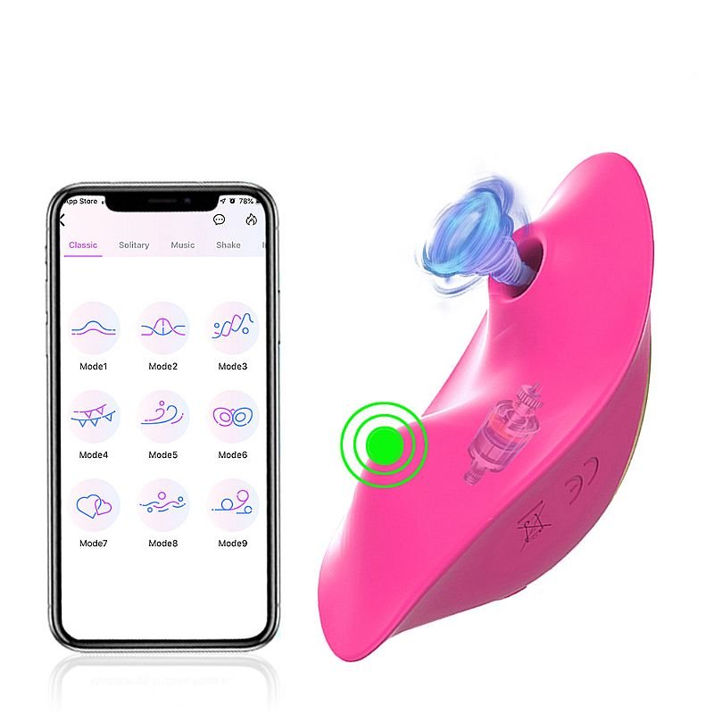 Vibrador de Calcinha - Magesty - À Longa distância - APP - Pink