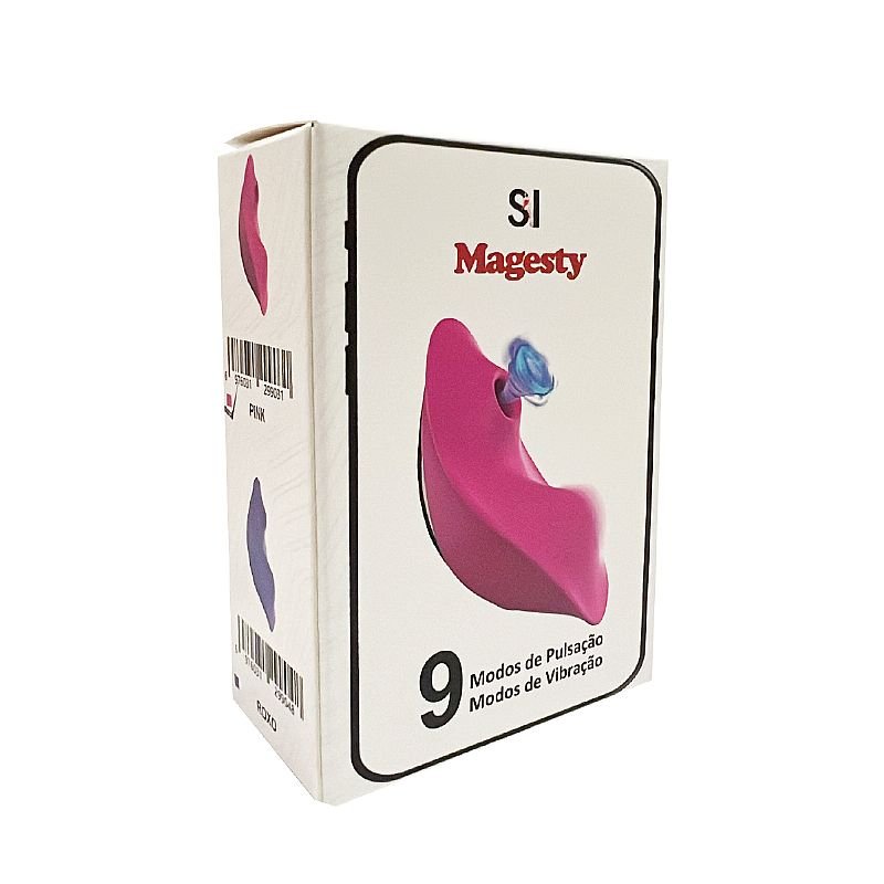 Vibrador de Calcinha - Magesty - À Longa distância - APP - Pink