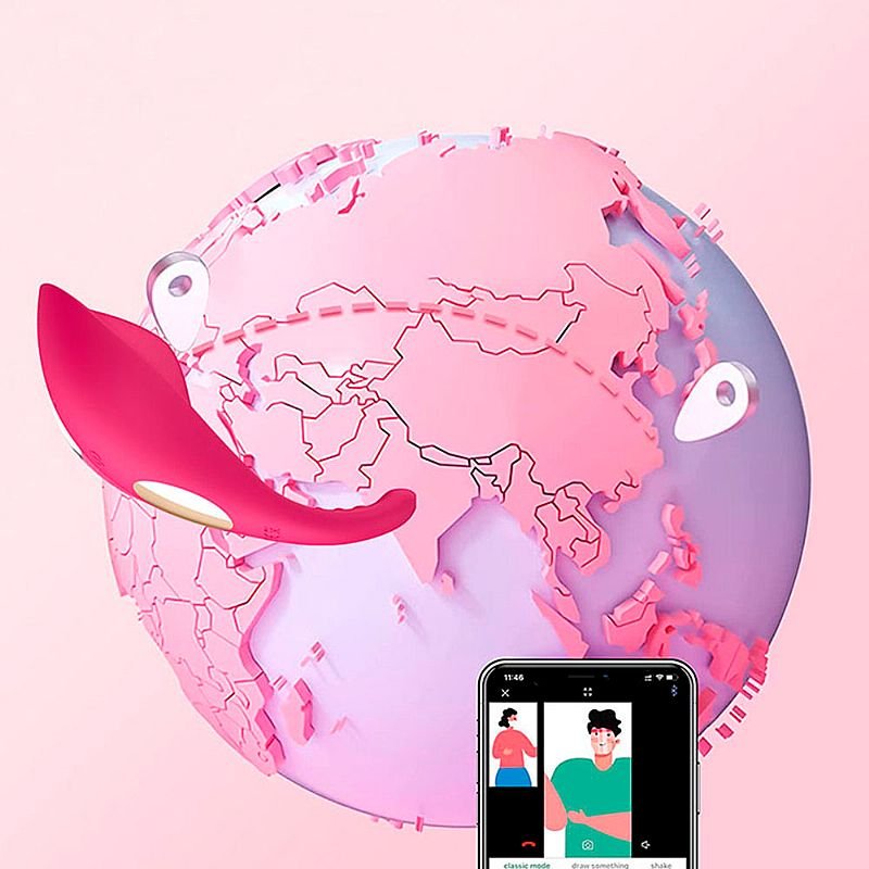 Vibrador de calcinha - Niami - À Longa distância - App