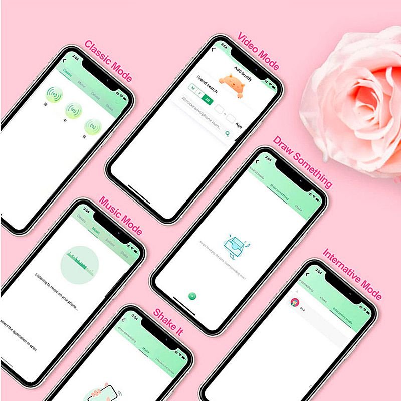 Vibrador de calcinha - Niami - À Longa distância - App