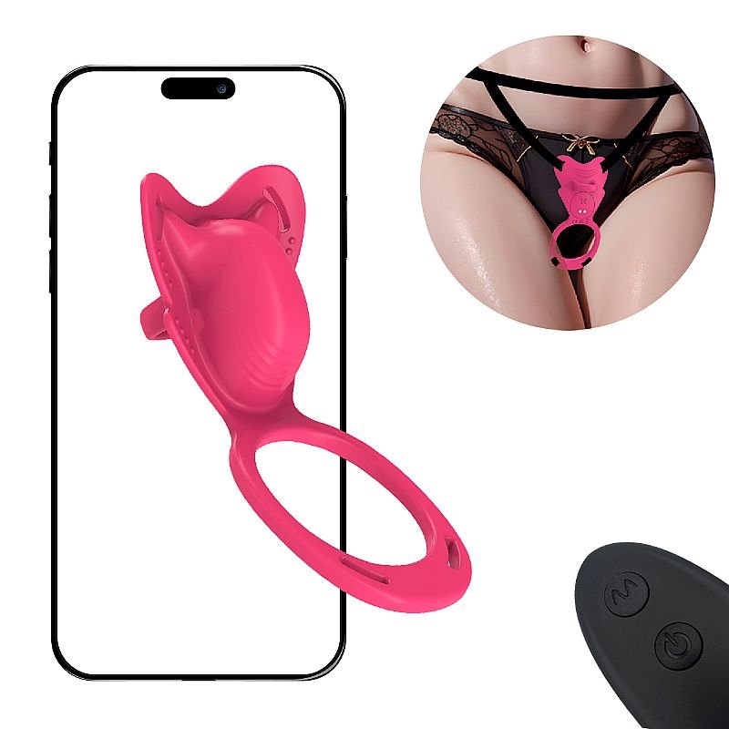 Vibrador de Calcinha por Aplicativo - com controle Remoto - À Longa Distância