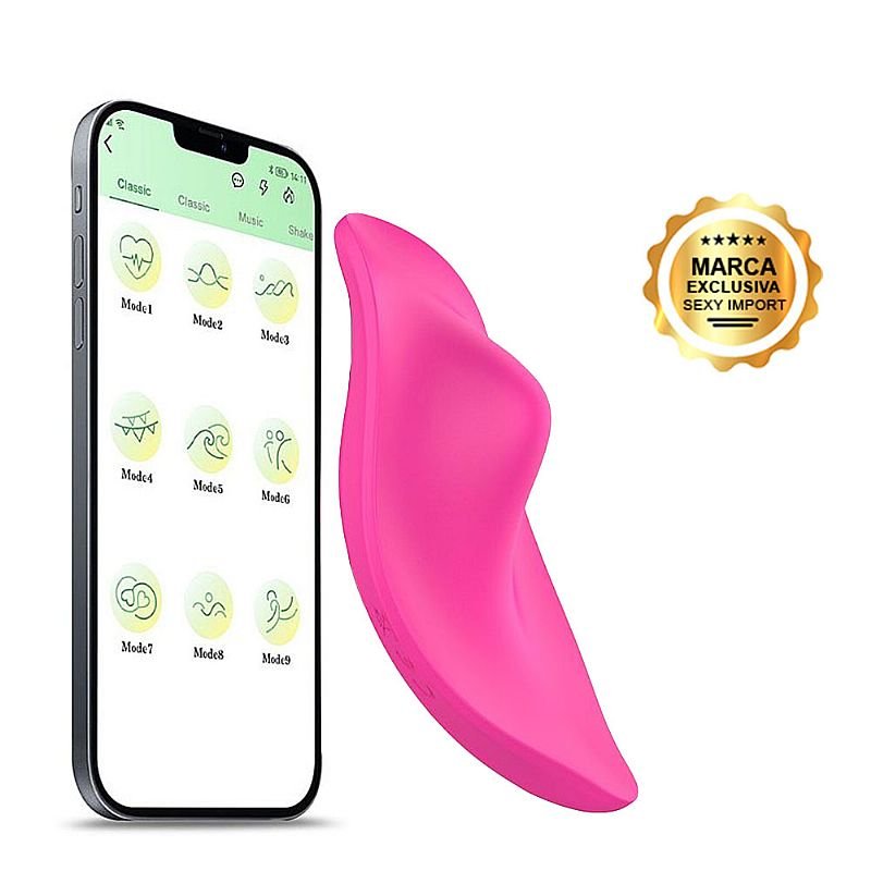 Vibrador de Calcinha Recarregável - À Longa Distância - Paname - SI - APP