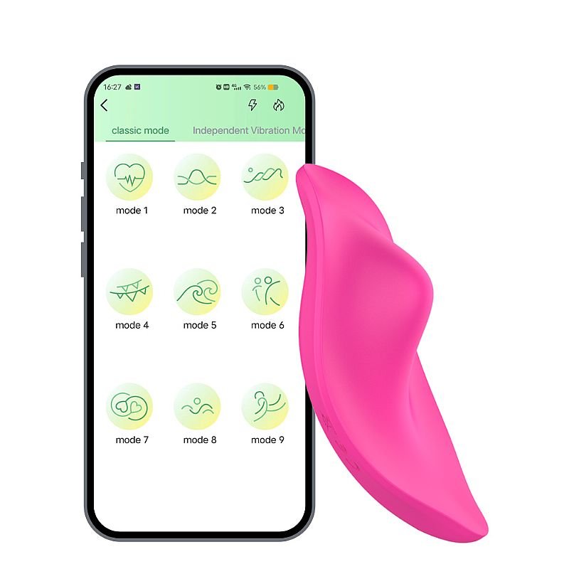 Vibrador de Calcinha Recarregável - À Longa Distância - Paname - SI - APP