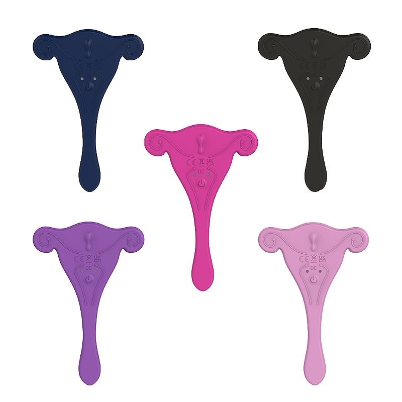 Vibrador de calcinha Recarregável com Controle - Green Baby - Roxo