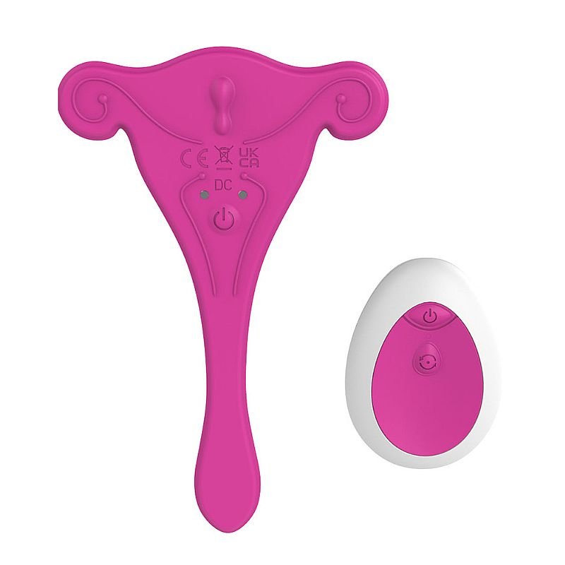 Vibrador de calcinha Recarregável com Controle - Green Baby - Roxo