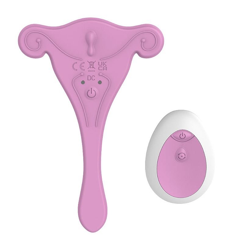 Vibrador de calcinha Recarregável com Controle - Green Baby - Roxo