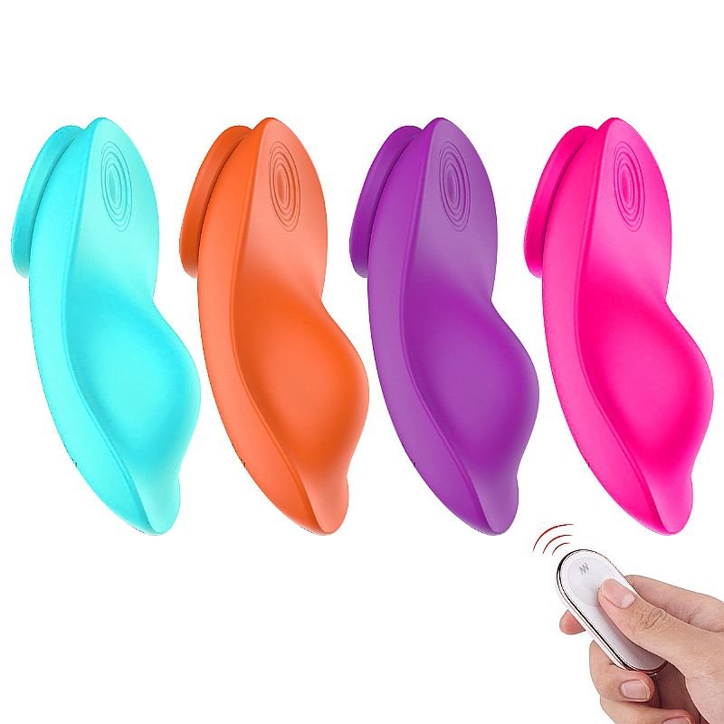 Vibrador de Calcinha Recarregável com Controle - Leaf -RCT - S-Hande - Roxo