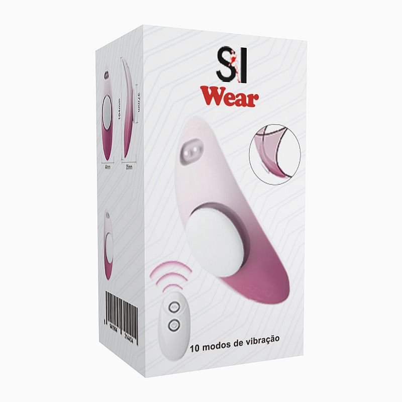 Vibrador de Calcinha - Recarregável com Controle Remoto