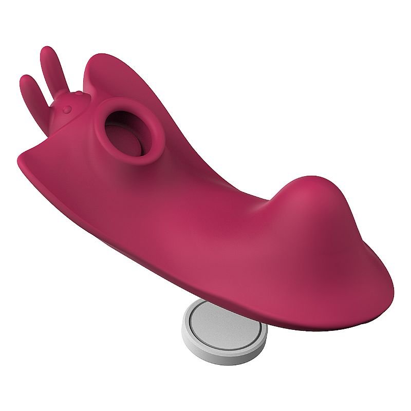 Vibrador de Calcinha / Recarregável - Grace - À Longa Distância - APP - Rosa