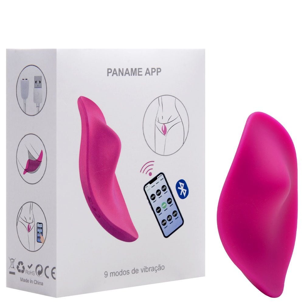 Vibrador De Calcinha Recarregável Paname App Sexy Import