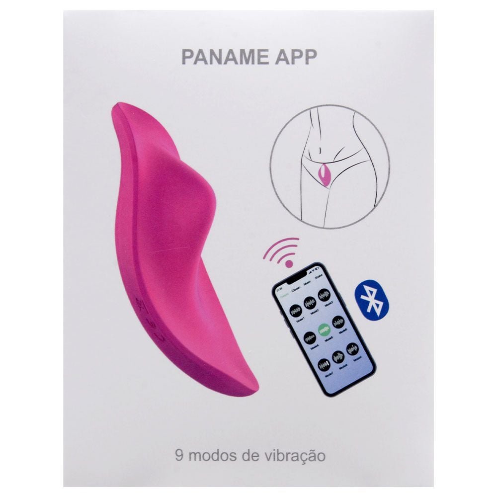Vibrador De Calcinha Recarregável Paname App Sexy Import