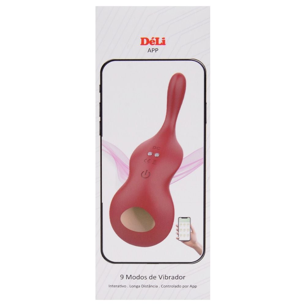 Vibrador De Calcinha Via App 9 Modos Déli Sexy Import
