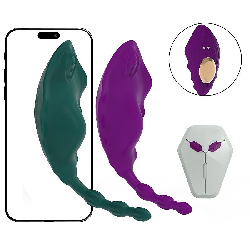 Vibrador de Calcinha via APP - À Longa Distância com Controle Remoto