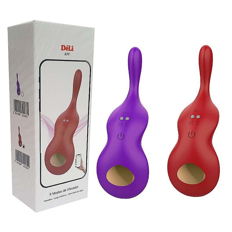Vibrador de Calcinha via APP - À Longa Distância - Déli