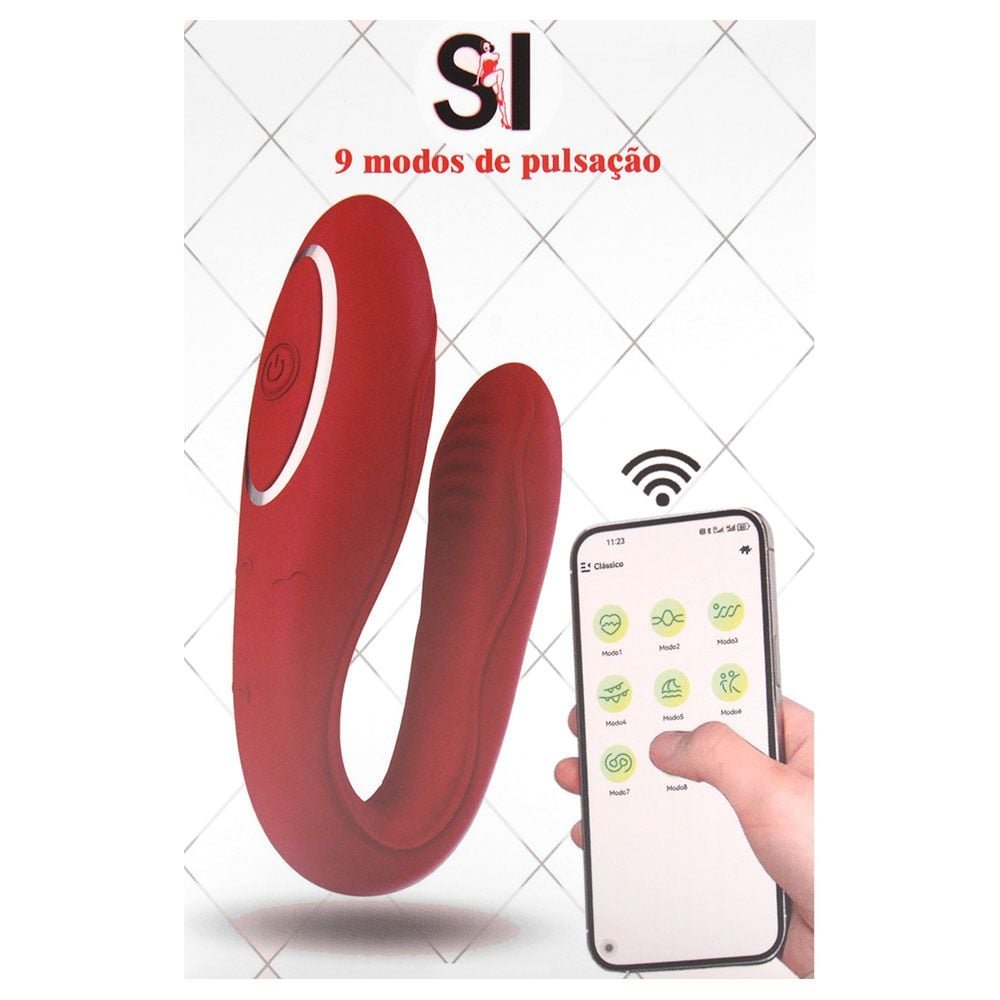 Vibrador De Casal à Longa Distância App Sexy Import