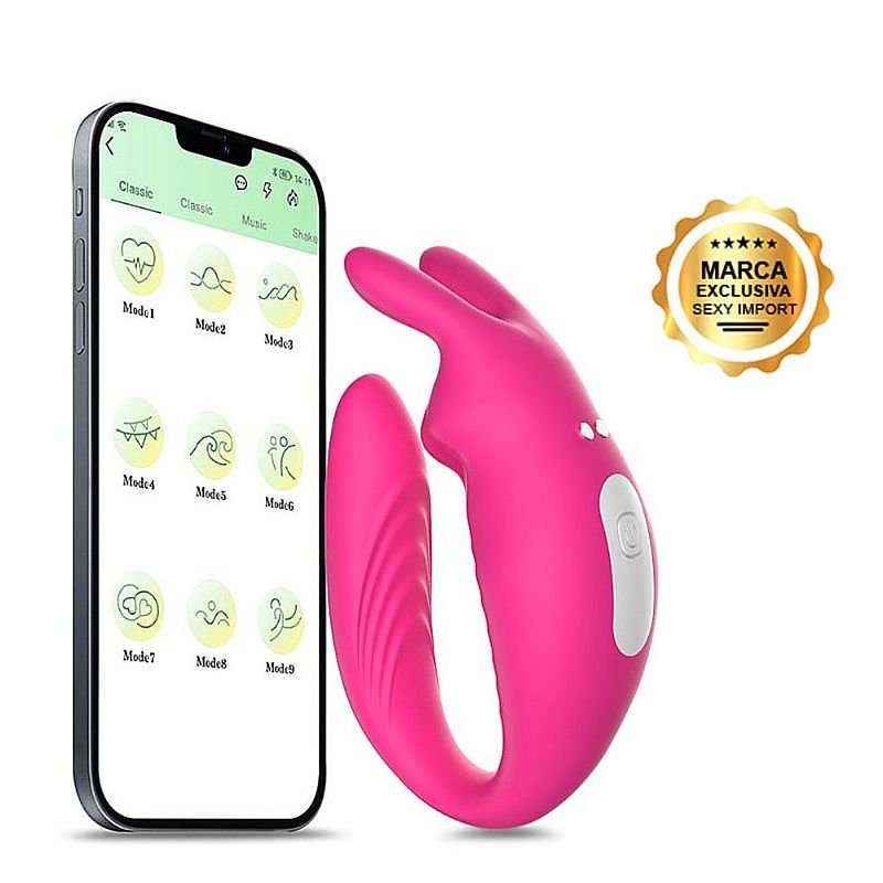 Vibrador de Casal - À Longa distância - Hera - SI - APP