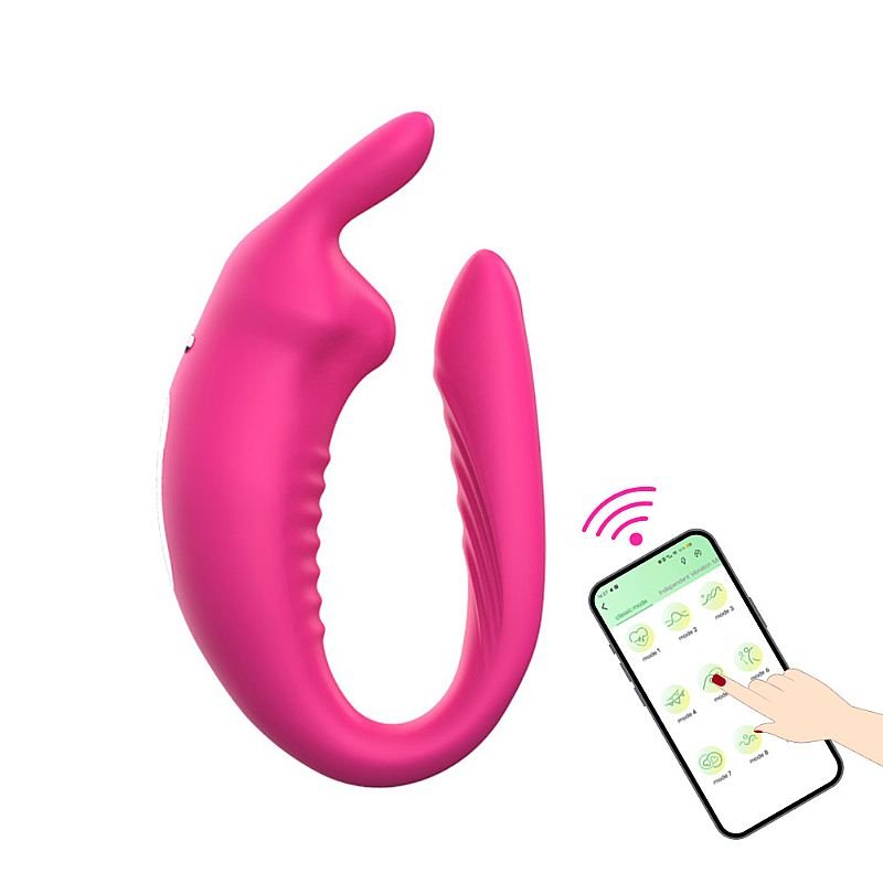Vibrador de Casal - À Longa distância - Hera - SI - APP