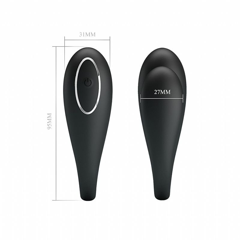 Vibrador de Casal Algernon - Pretty Love - Preto