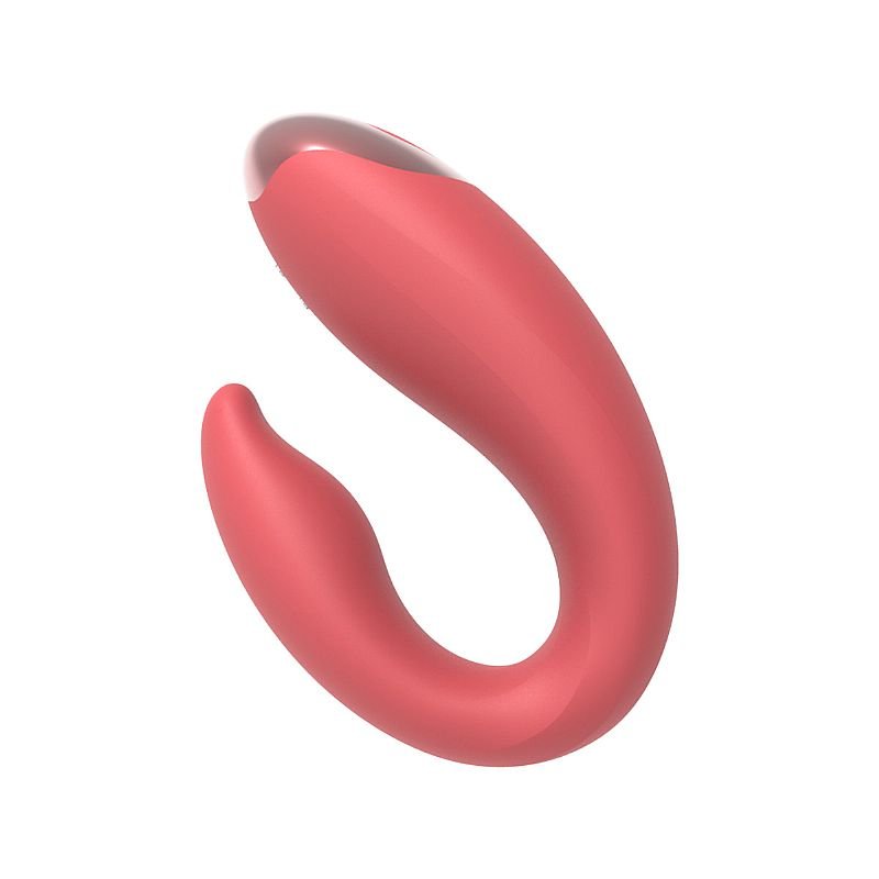 Vibrador de Casal com Case de Acrílico Recarregável / com Controle Remoto