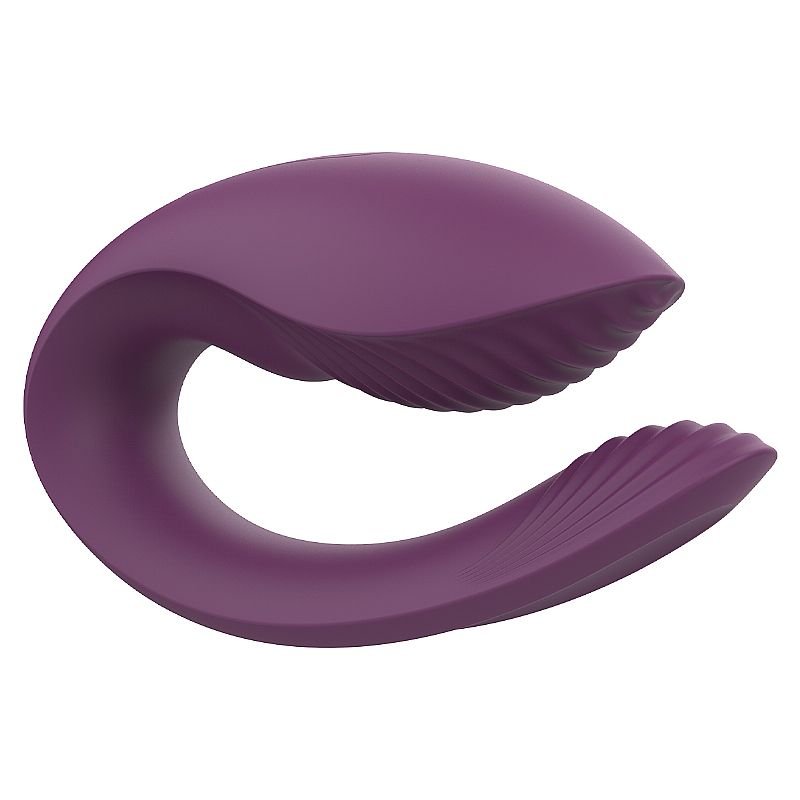 Vibrador de casal com controle - Pink
