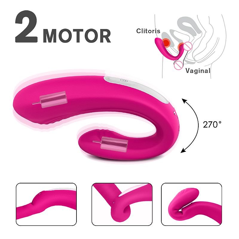 Vibrador de Casal - Com controle Recarregável - S-Hande