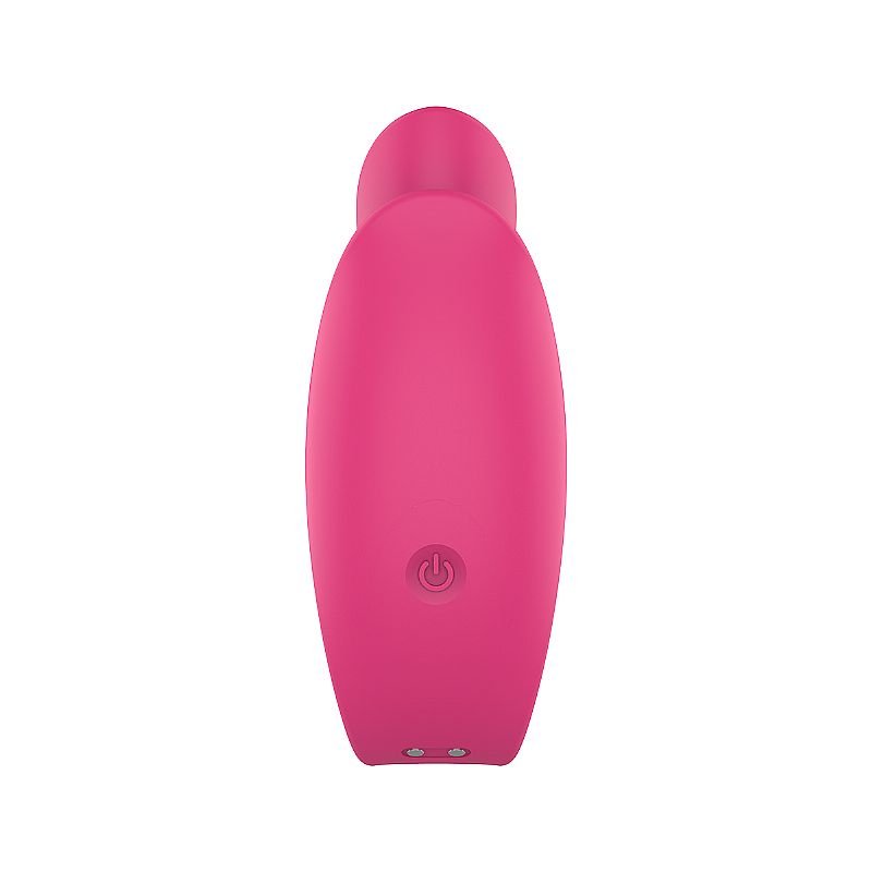 Vibrador de casal com controle - Roxo