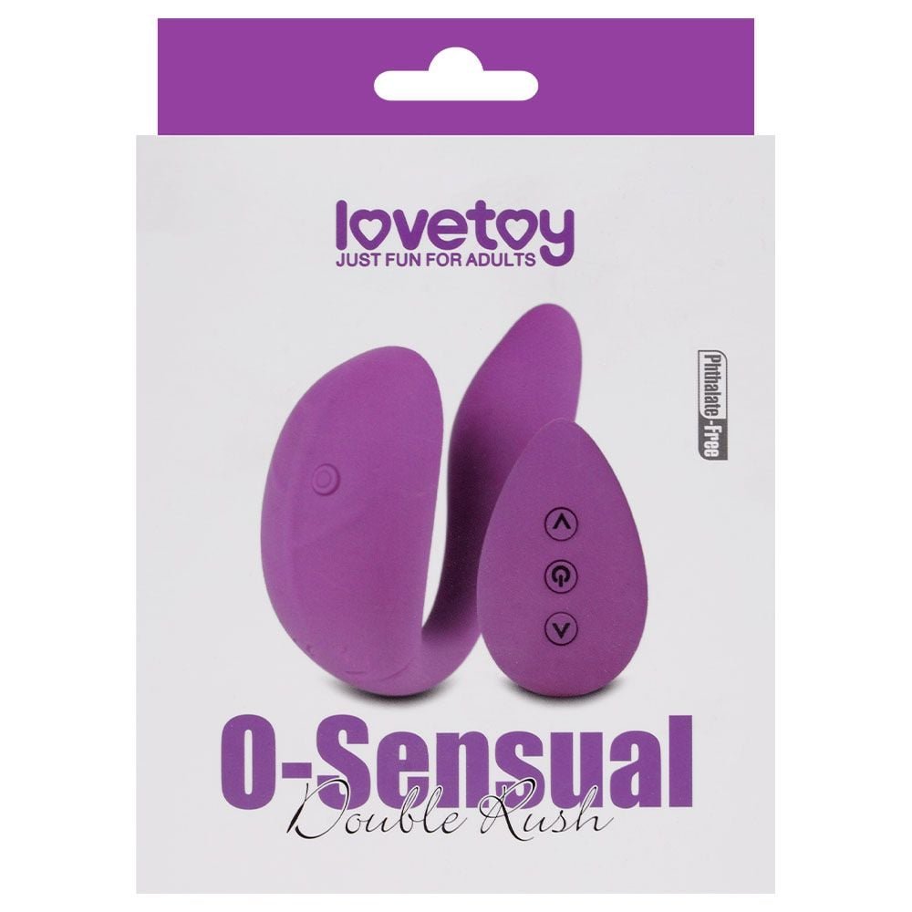 Vibrador De Casal Double Rush Lovetoy Sexy Import