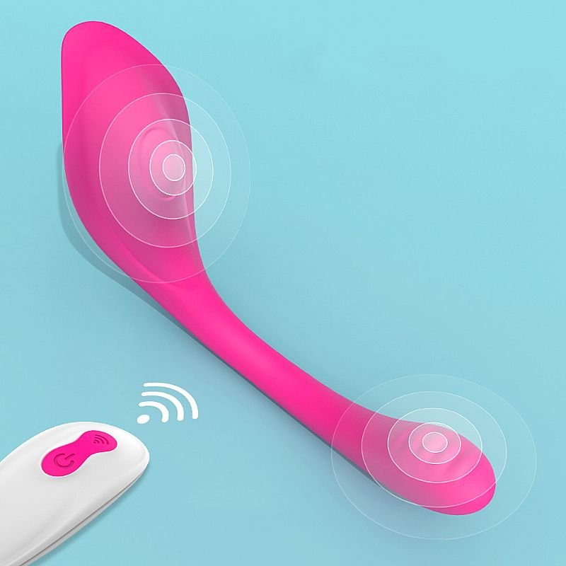 Vibrador de Casal Recarregável - Ribbon Pro com Controle - S-Hande