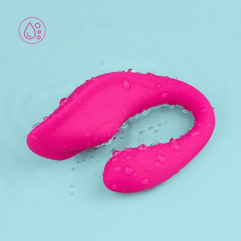 Vibrador de Casal Recarregável - Ribbon Pro com Controle - S-Hande