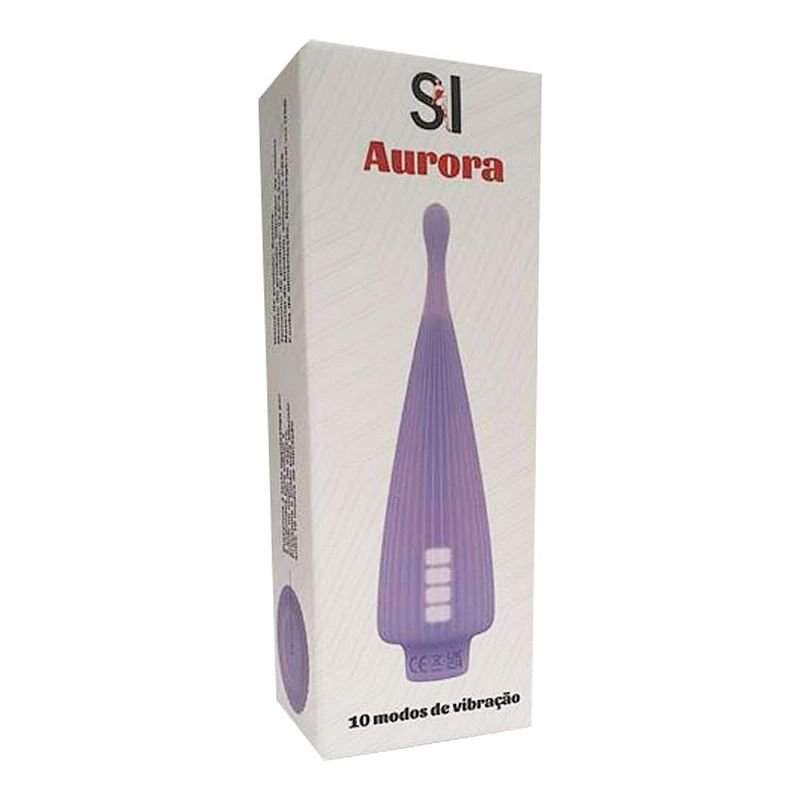 Vibrador de clitóris - Aurora - Recarregável - Roxo